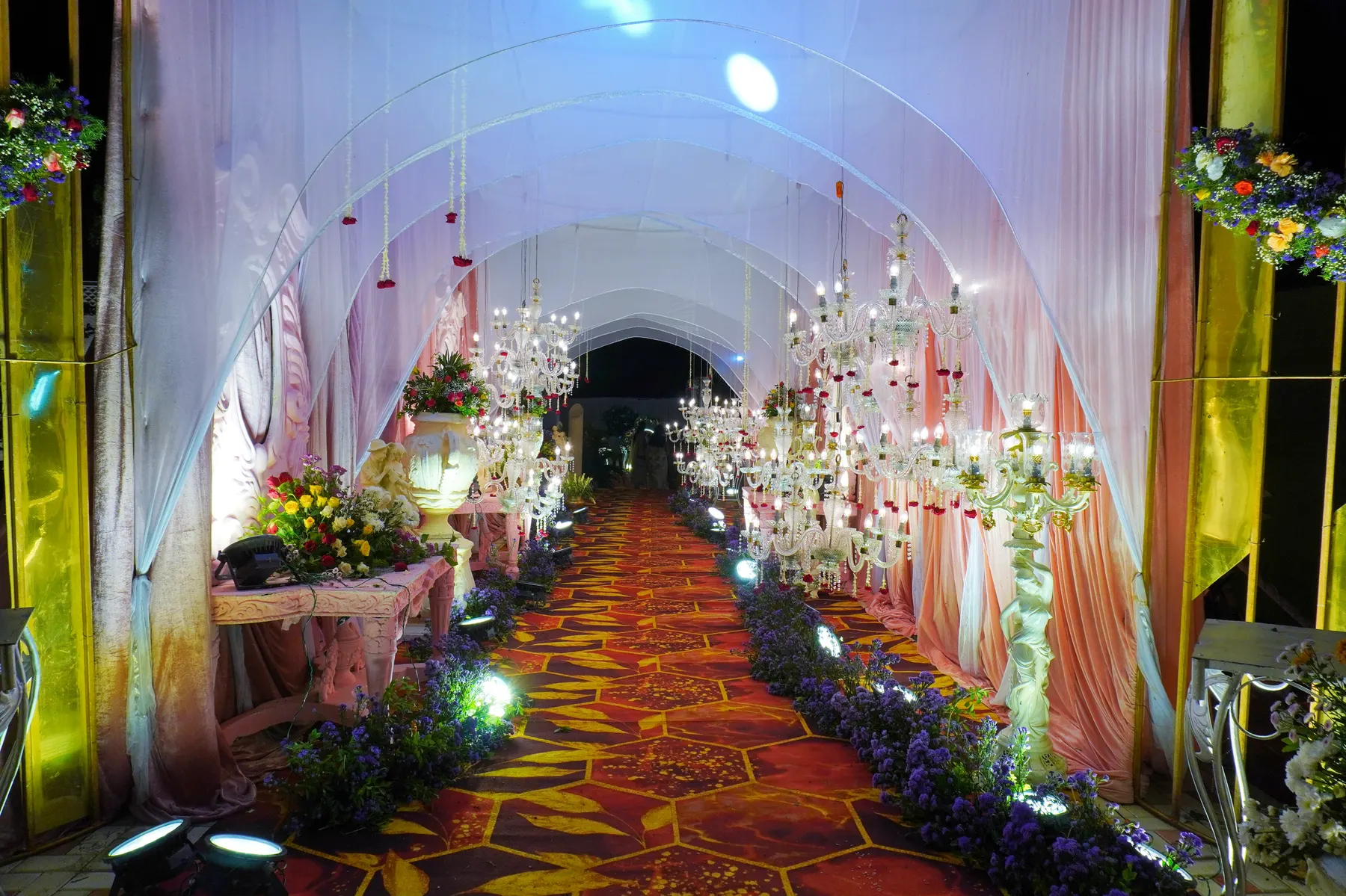 Walkway To The Jaipur Pink Fort